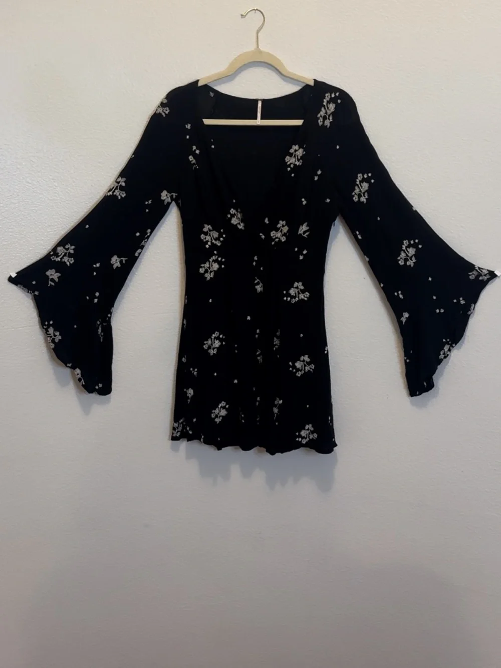 Free People jasmine embroidered Mini dress